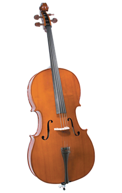VIOLONCELO ANTON BRETON SC-150 4/4 C/ ARCO E ESTOJO